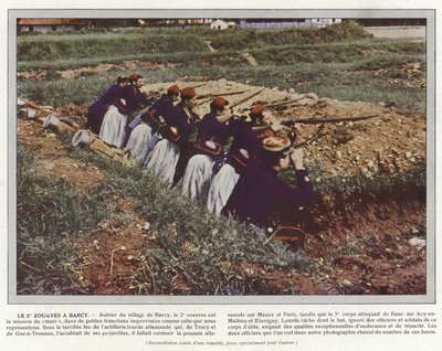 Le 2e Zouaves à Barcy - Jules Gervais Courtellemont