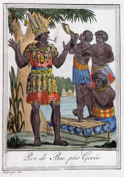 Roi de Bar, île de Gorée, Sénégal - Jules Grasset de Saint Sauveur