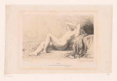 Femme nue allongée - Jules Joseph Lefebvre