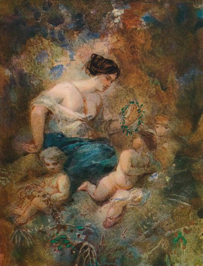 Une Allégorie, c1869-1892 - Jules Lessore