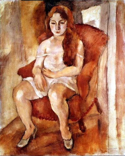 Femme Assise - Jules Pascin