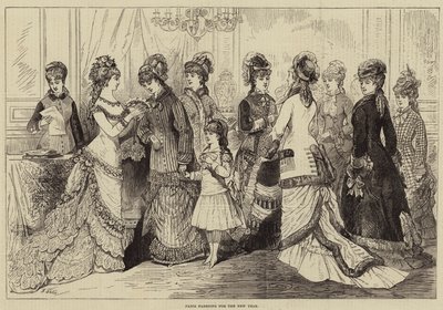 Modes parisiennes pour le Nouvel An - Jules Pelcoq