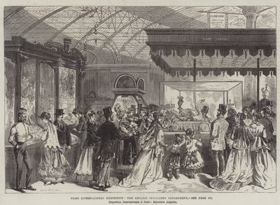 Exposition internationale de Paris, le département de la bijouterie anglaise - Jules Pelcoq