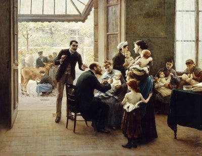 Hommage à Louis Pasteur - Jules Scalbert