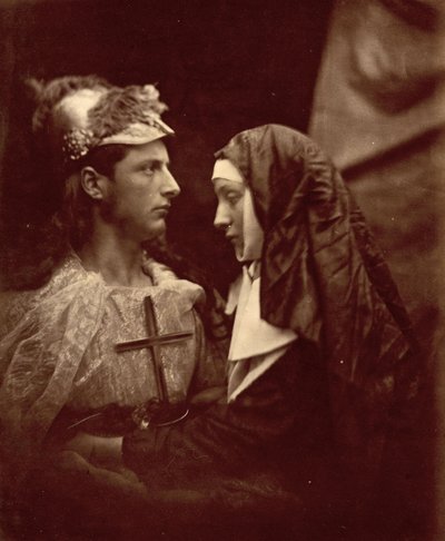 Sir Galahad et la pâle nonne, 1879 - Julia Margaret Cameron
