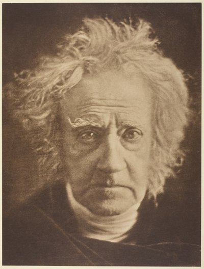 Sir John Herschel, 1867, imprimé 1875 - Julia Margaret Cameron