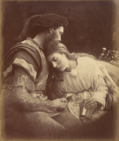 La séparation de Sir Lancelot et de la Reine Guenièvre - Julia Margaret Cameron