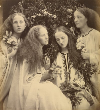 Le jardin des filles Rosebud - Julia Margaret Cameron