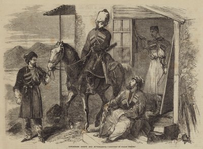 Chefs circassiens et leurs assistants - Julian Portch