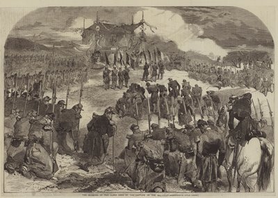 La bénédiction des drapeaux utilisés lors de la capture du Malakoff - Julian Portch