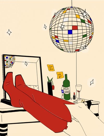 Soirée disco chic - Juliana Kokolari