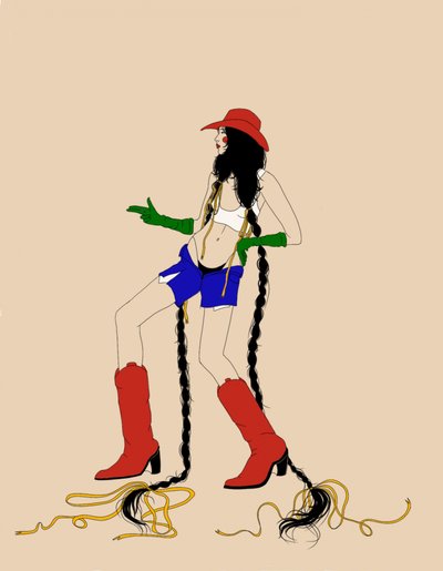 Style cowgirl moderne - Juliana Kokolari