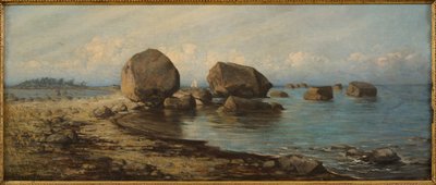 Estonien : "Käsmu beach" (plage de Käsmu) - Julie Wilhelmine Hagen-Schwarz