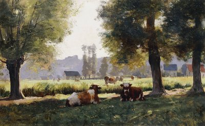 Prairie à Arques-la-Bataille, Normandie - Julien Dupre