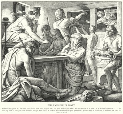 La Pâque en Égypte - Julius (after) Schnorr von Carolsfeld