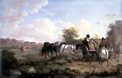 Aller au marché - Julius Caesar Ibbetson
