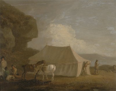 La Partie de chasse - Julius Caesar Ibbetson