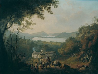 Windermere depuis Troutbeck - Julius Caesar Ibbetson