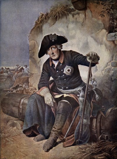 Frédéric le Grand, Roi de Prusse - Julius Friedrich Anton (after) Schrader