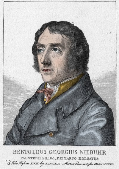 Portrait de Barthold Georg Niebuhr (1776-1831), historien allemand. - Julius Schnorr von Carolsfeld
