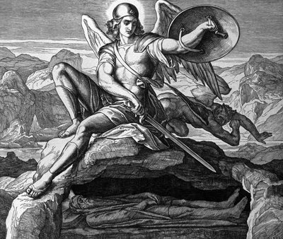 La Mort de Moïse - Julius Schnorr von Carolsfeld