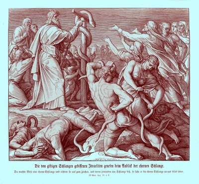 Moïse et le serpent d