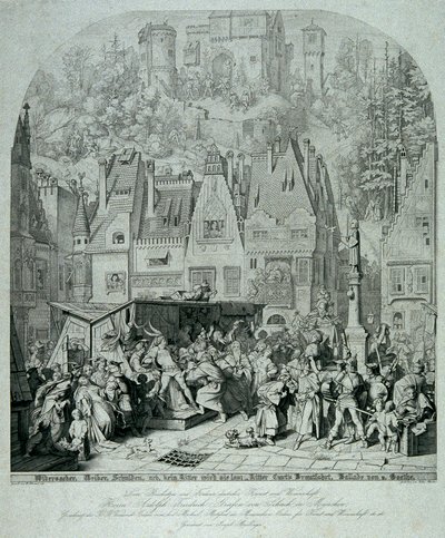Le voyage nuptial de Ritter Curt - Julius Thaeter