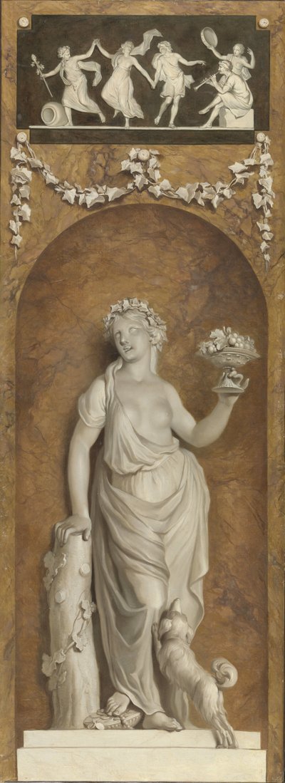 Peinture murale avec bacchante - Jurriaan Andriessen