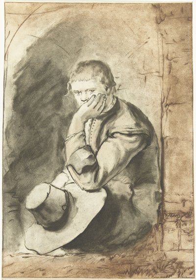 Homme assis - Jurriaan Cootwijck