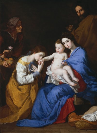 La Sainte Famille avec Sainte Anne et Catherine d