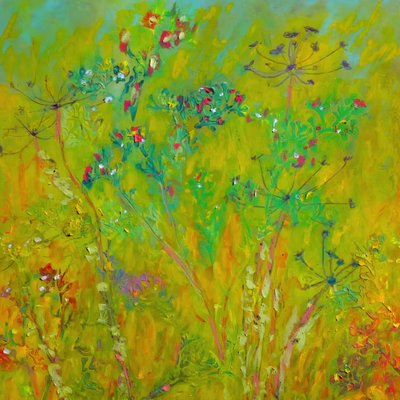 Champ coloré de fleurs sauvages - Justyna Jaszke