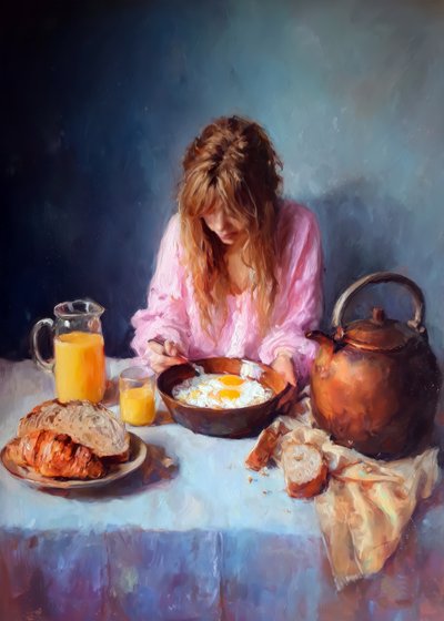 Petit-déjeuner dans le calme - Justyna Jaszke