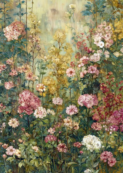 Un jardin floral haut en couleur - Justyna Jaszke