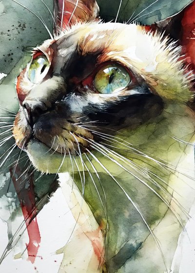 Le regard éclatant d