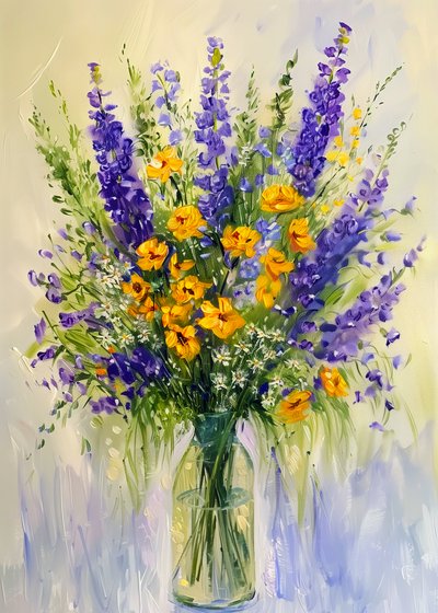 Bouquet estival haut en couleur - Justyna Jaszke