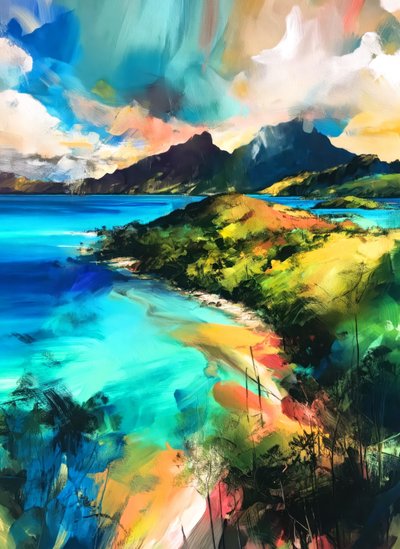 Une côte tropicale pleine de vie - Justyna Jaszke