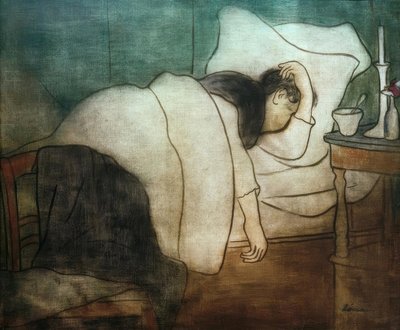 Femme au lit - József Rippl Rónai