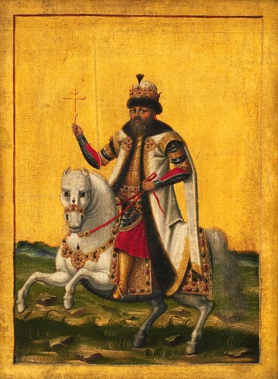 Mikhail Fjodorovitj (1613-45), tsar russe - KMS 1401 Ubekendt