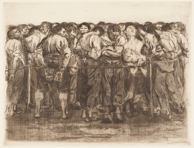 Les prisonniers - Käthe Kollwitz