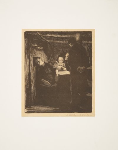 Une révolte de tisserands - Mort - Käthe Kollwitz