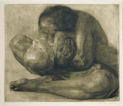 Femme avec enfant mort - Käthe Kollwitz