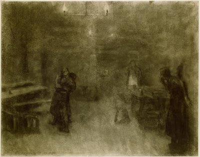 Käthe Kollwitz, scène de Germinal - Käthe Kollwitz
