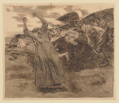 Planche 5 du cycle «Guerre des paysans» - Käthe Kollwitz