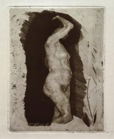Nu féminin debout - Käthe Kollwitz
