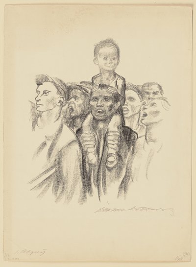 Version rejetée - Käthe Kollwitz