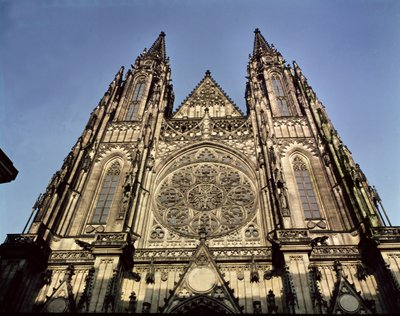 Façade de la cathédrale Saint-Guy - Kamil and Mocker, J. Hilbert