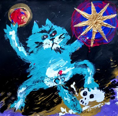 Le chat démon bleu - Kanat Ibragimov