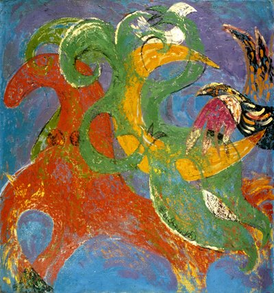 Animaux abstraits aux couleurs vives - Kanat Ibragimov