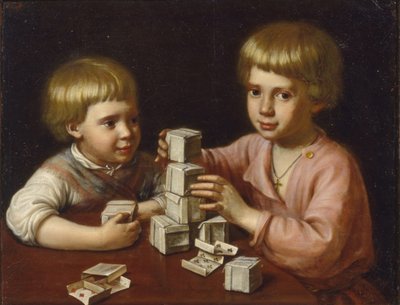 Enfants jouant, 1837 - Kapiton Stepanovich Pavlov