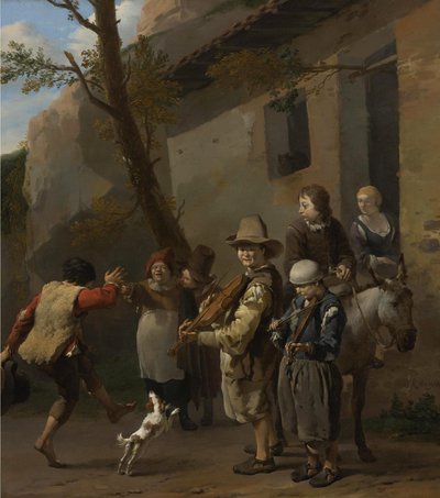 Néerlandais : Les musiciens itinérants Les musiciens itinérants - Karel Dujardin